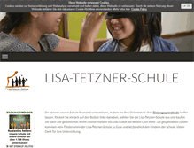 Tablet Screenshot of lisa-tetzner.de